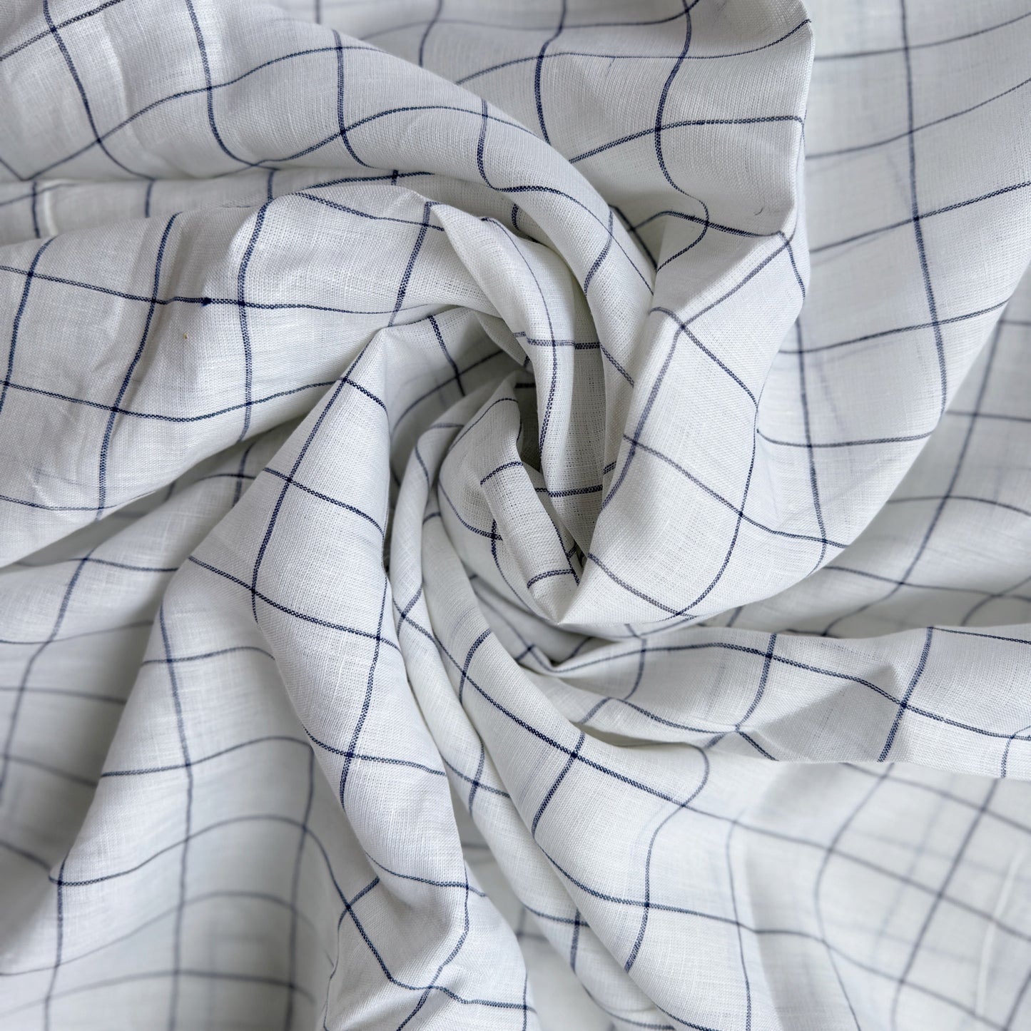 Windowpane Organic Linen Scarf / Sarong Accessory | 100% Linen | FREE Shipping