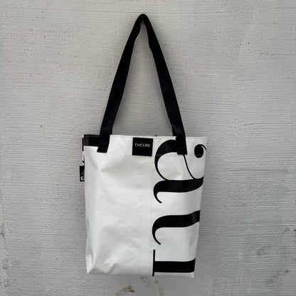 BW BANNER Bags #V - Repurposed Advertising Sign