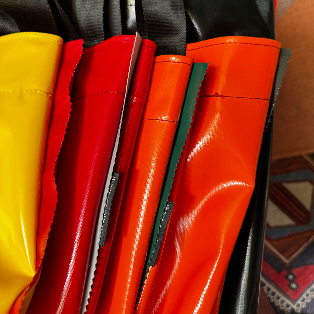ENCORE Bag - Daily Do-Gooder. Orange with dark green trim