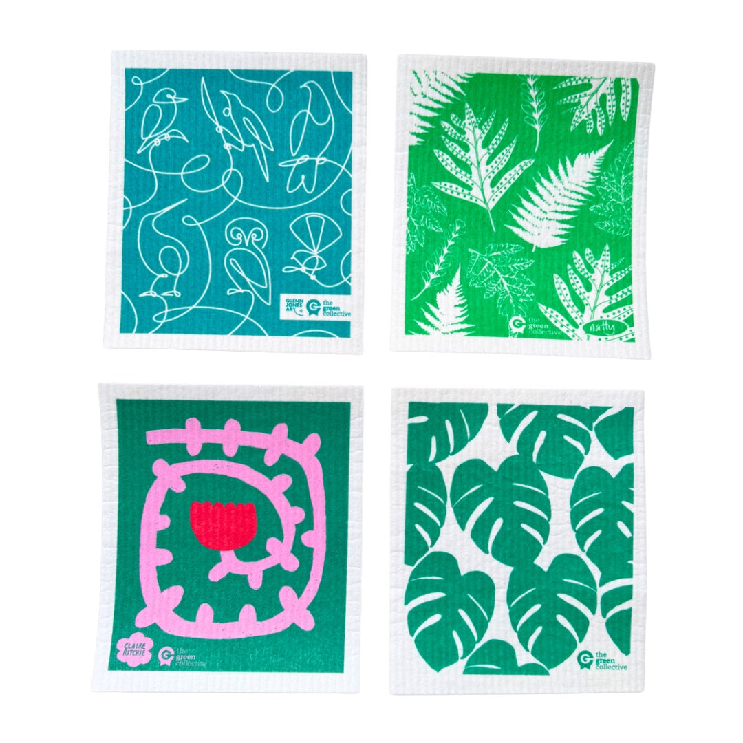 SPRUCE Dishcloth SETS of 4