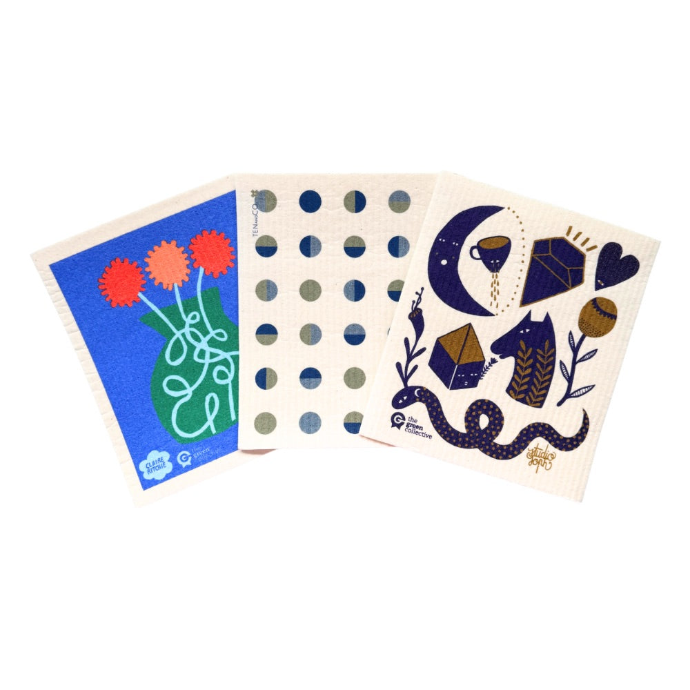 SPRUCE Dishcloth SETS - Blue (3)