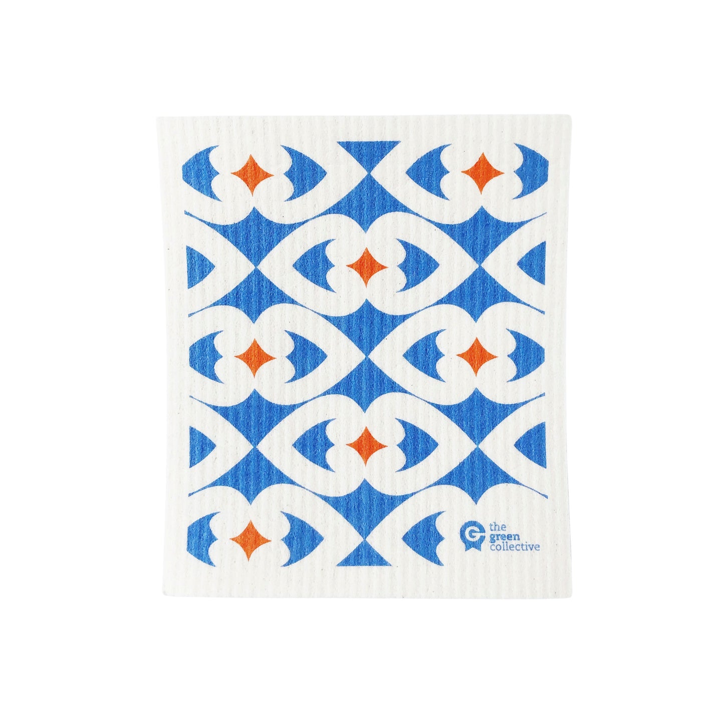 Swedish Dishcloth SPRUCE - Blue Hearts