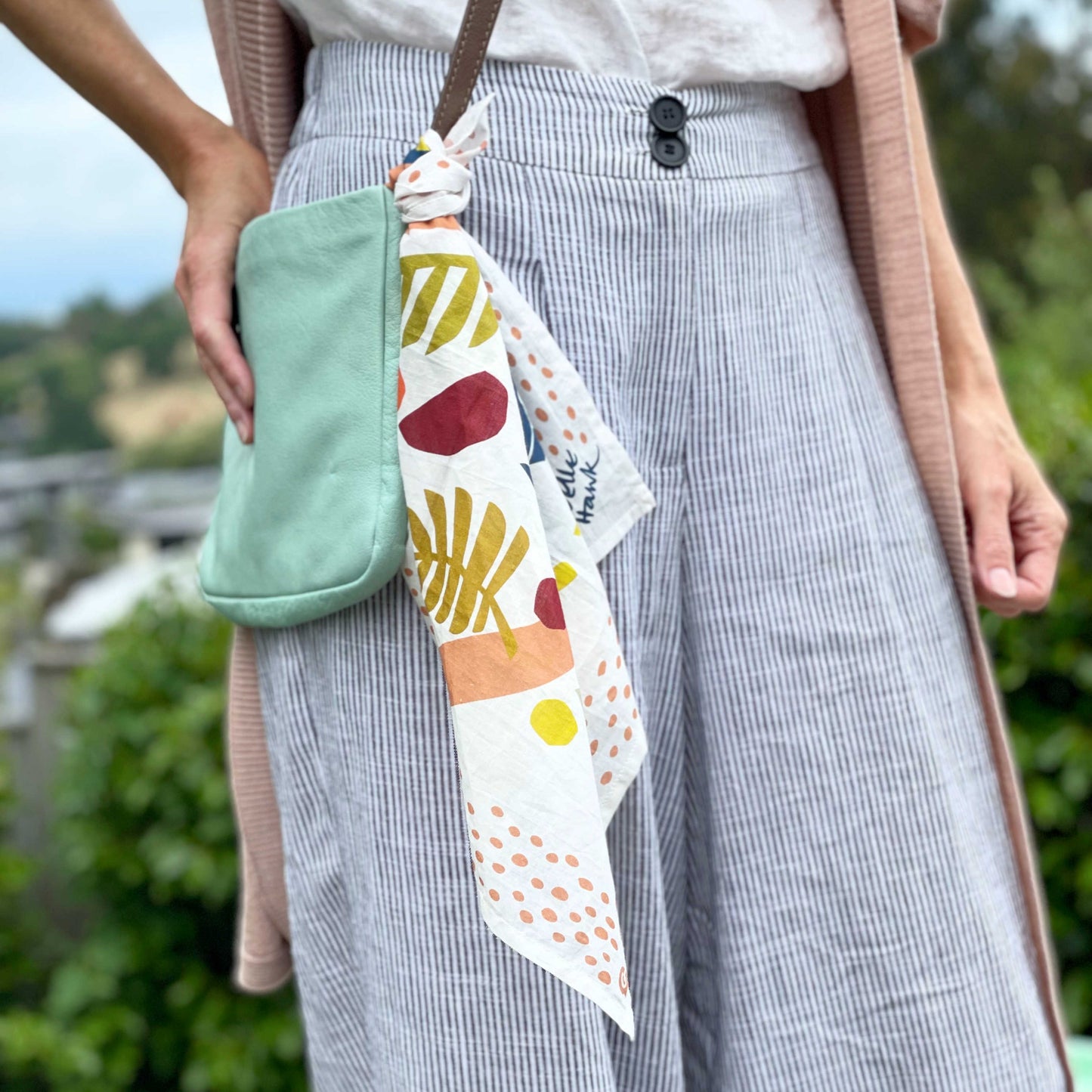 HANK - 6. SPRING by Belle Hawk | Organic Cotton Handkerchief
