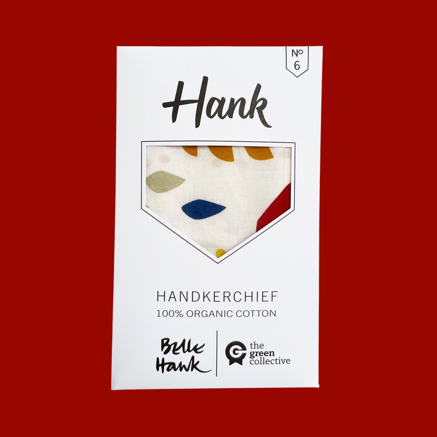 HANK - 6. SPRING by Belle Hawk | Organic Cotton Handkerchief