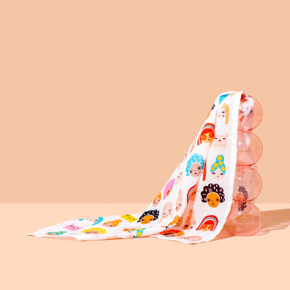 HANK - 5. FRIENDS PARADE by Suzy Ultman | Organic Cotton Handkerchief