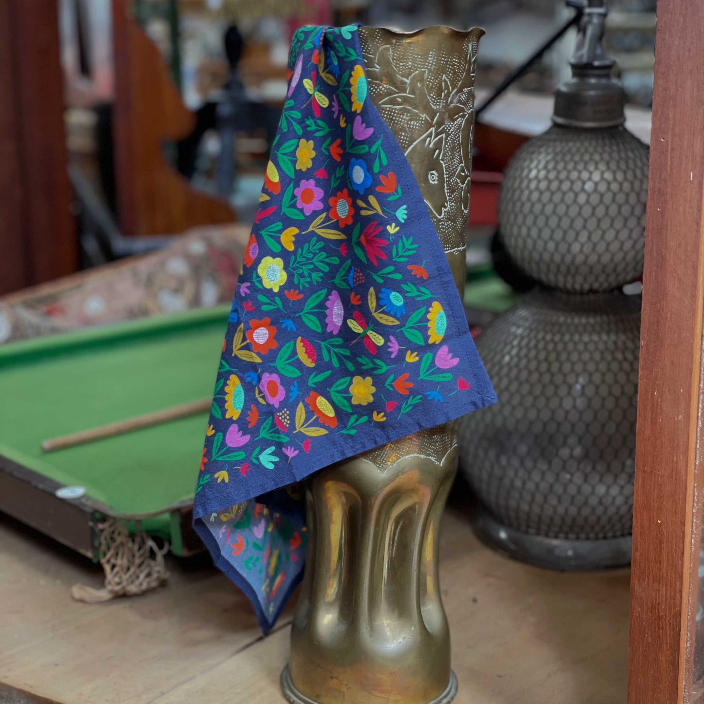HANK - 9. MEADOW by Beck of Fabric Drawer | Organic Cotton Handkerchief