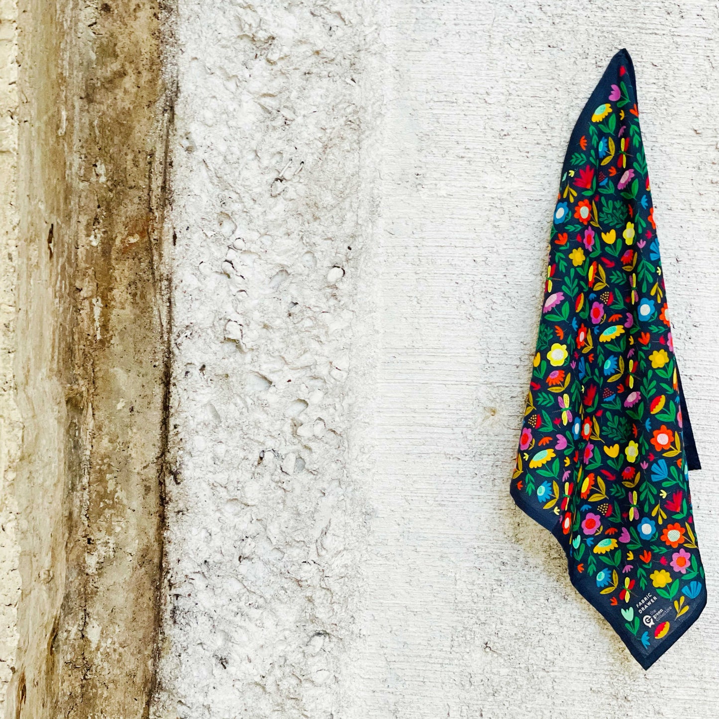 HANK - 9. MEADOW by Beck of Fabric Drawer | Organic Cotton Handkerchief