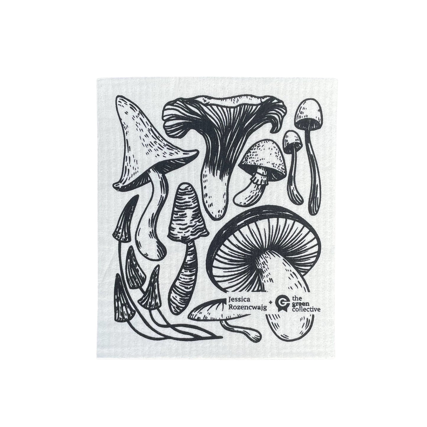 Swedish Dishcloth SPRUCE - Mushroom