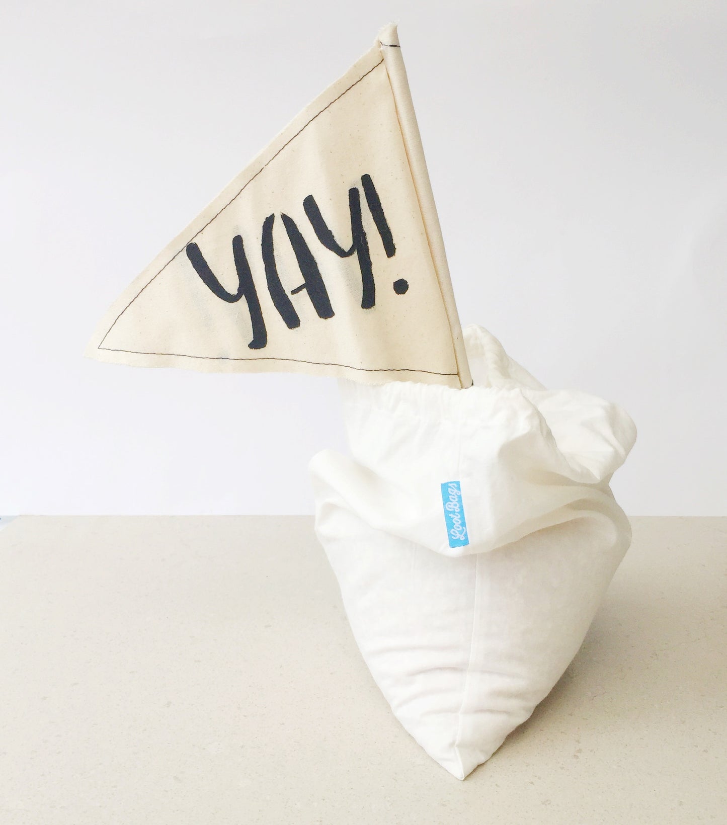 Loot Bags 3 pack Reusable Organic Cotton Bags