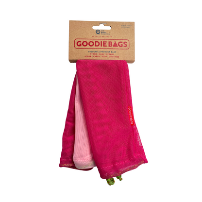 Goodie Bags 3 Pack - Reusable Bags