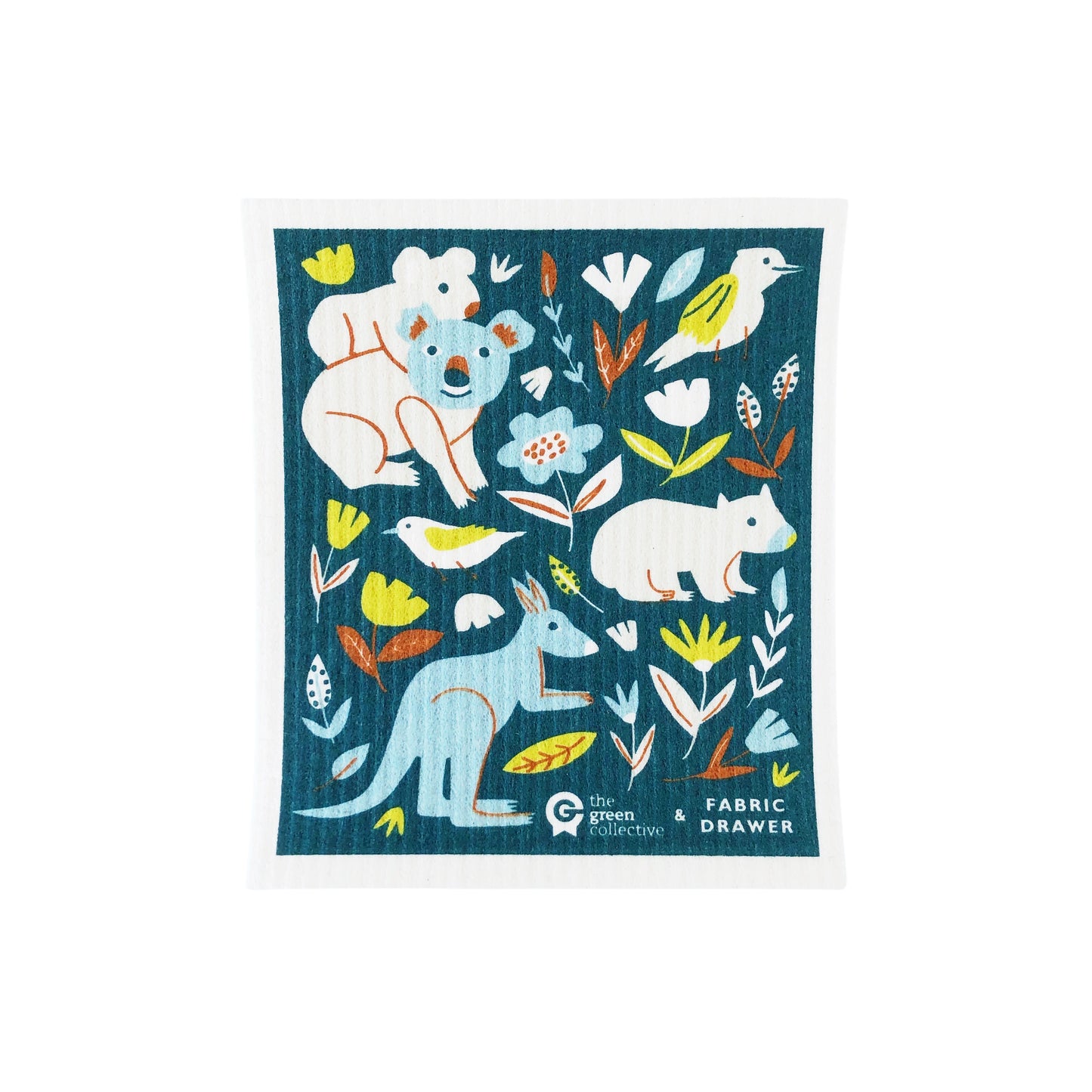 Swedish Dishcloth SPRUCE - Save The Animals (supports the RSPCA) by Fabric Drawer