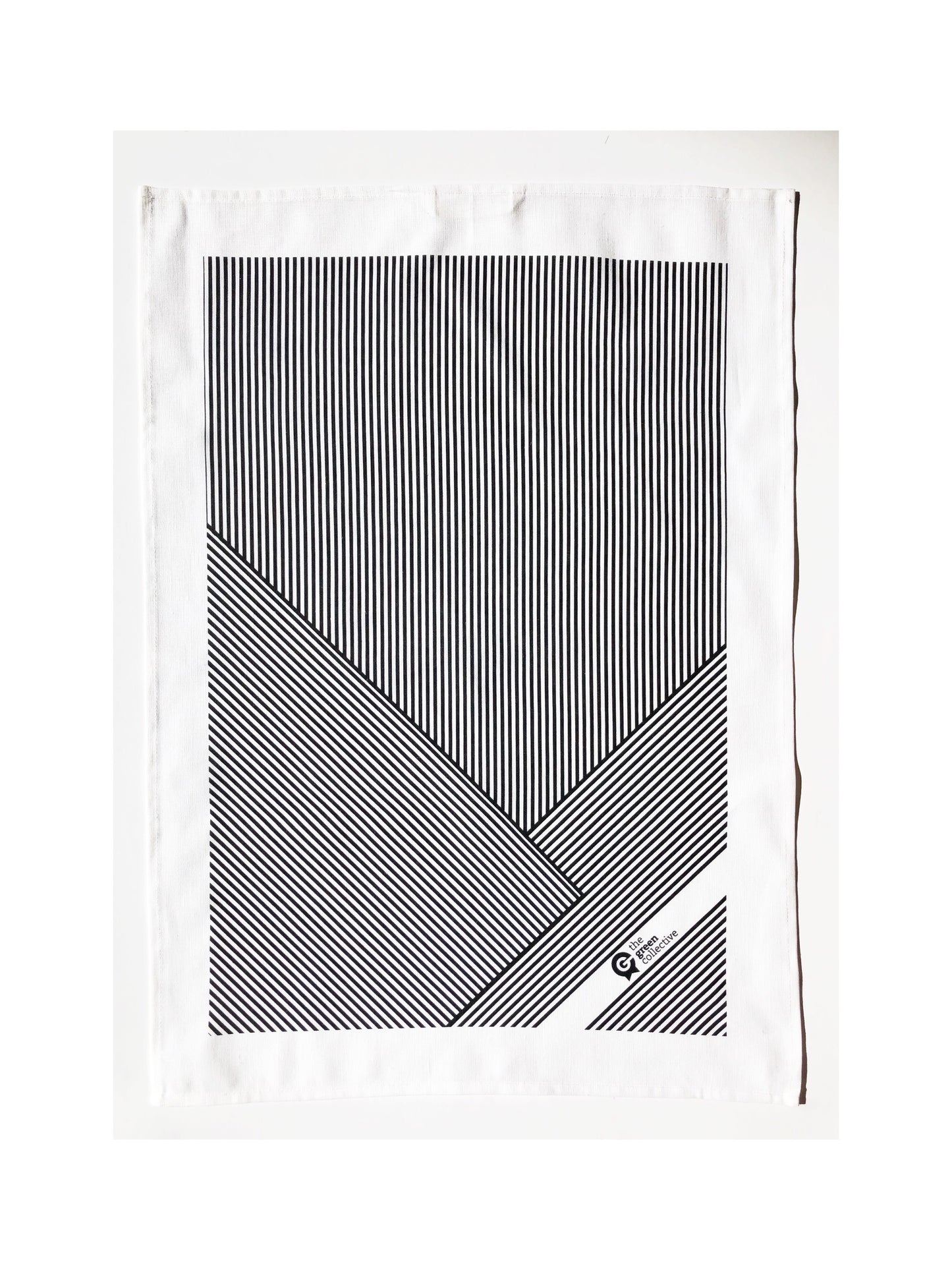 Stripe Tea Towel by The Green Collective (50% Linen)