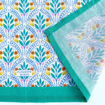 HANK - 3. JOY by Elizabeth Olwen | Organic Cotton Handkerchief