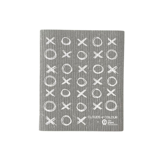 Swedish Dishcloth SPRUCE - Grey XOXO