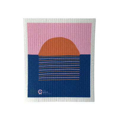 Swedish Dishcloth SPRUCE - Sunset  By Jessica Neilsen