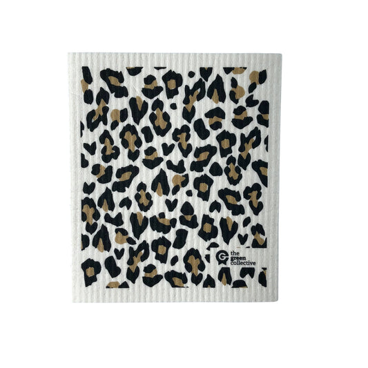 Swedish Dishcloth SPRUCE - Leopard