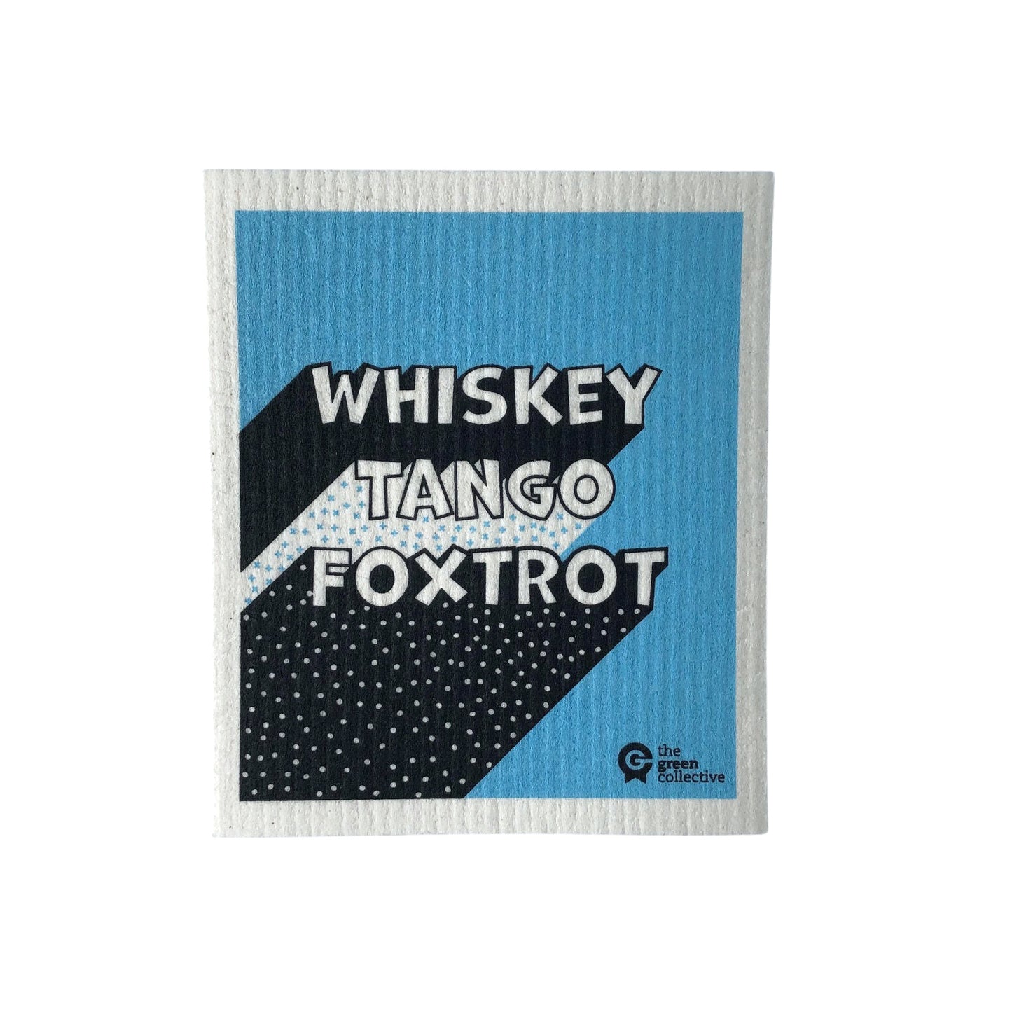 Swedish Dishcloth SPRUCE - Whiskey Tango Foxtrot WTF