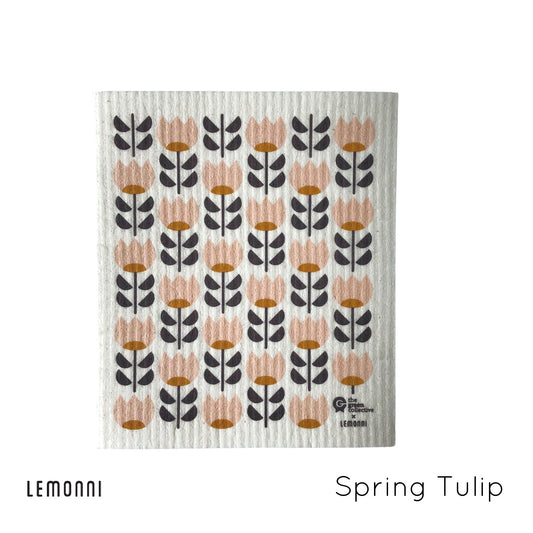 Swedish Dishcloth SPRUCE - Spring Tulip